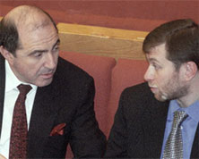 Роман Абрамович, Борис Березовский