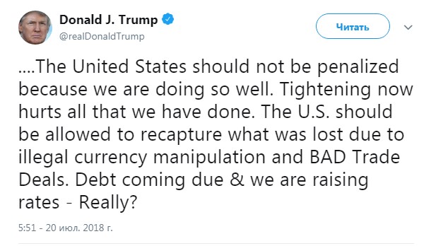 Твиттер Дональда Трампа
