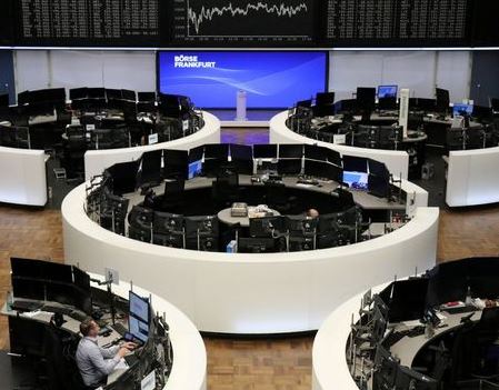 The German share price index DAX graph is pictured at the stock exchange in Frankfurt, Germany, November 11, 2020. REUTERS/Staff