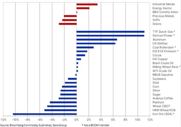 Commodities Performanct 