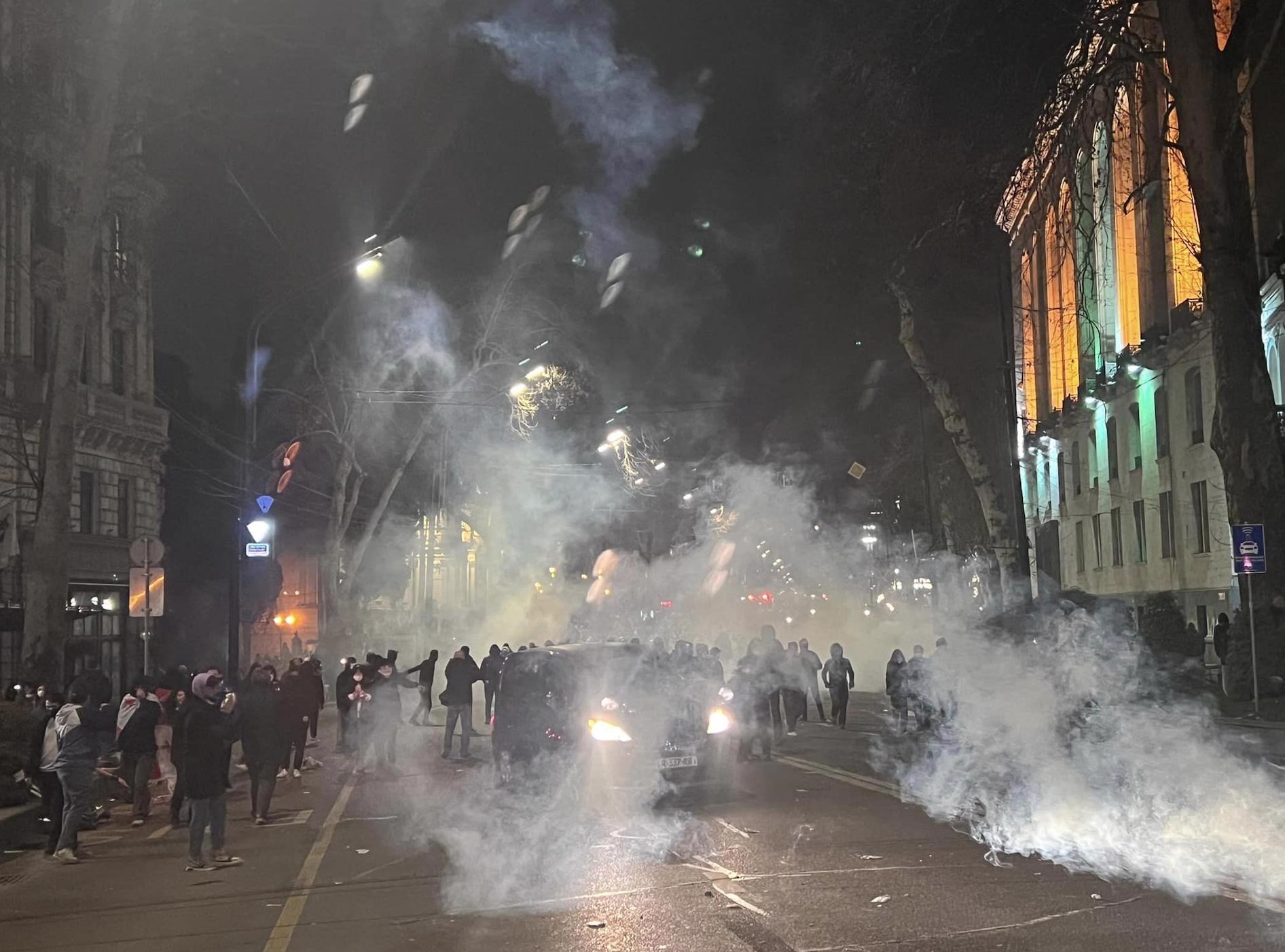 Грузинская мечта закончилась. В Тбилиси проходят массовые митинги против закона об иноагентах